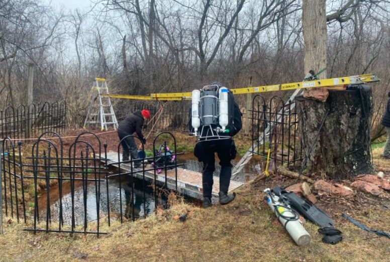Thomsen, other members of the Wisconsin Historical Society and Sauk County Historical Society and outside researchers started diving into the mine and conducting research to try and figure out why it was suddenly abandoned.
